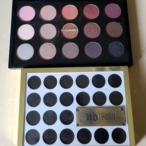 Eyeshadow Pallete UD and MAC